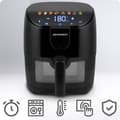 Miniatyrbillede 9 af 11: Airfryer Berdsen BD-658 sort