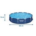 Miniatyrbillede 10 af 11: Ramme havepool 366 x 76 cm 16 i 1 Bestway 56681