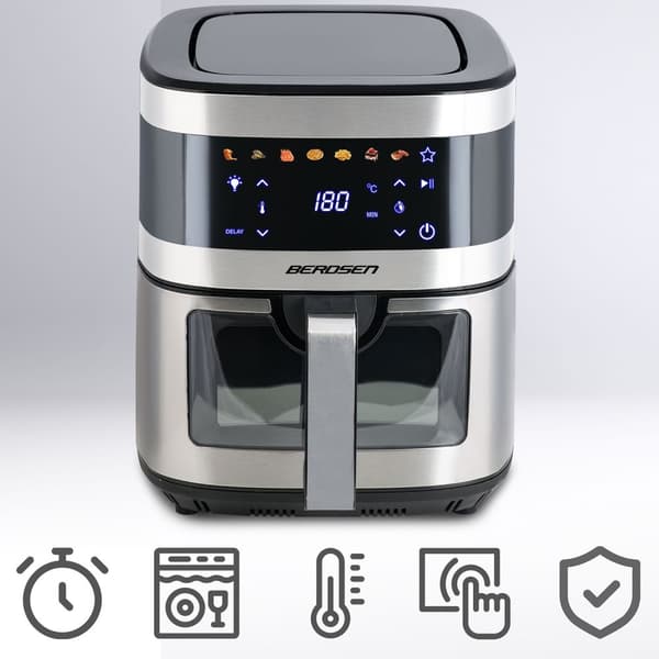 Airfryer Berdsen BD-656 sølv
