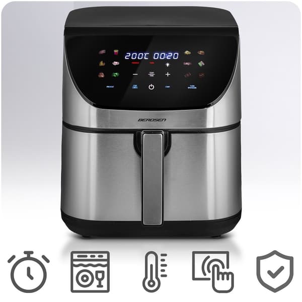 Airfryer Berdsen BD-659 sølv
