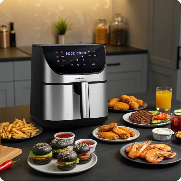 Airfryer Berdsen BD-659 sølv