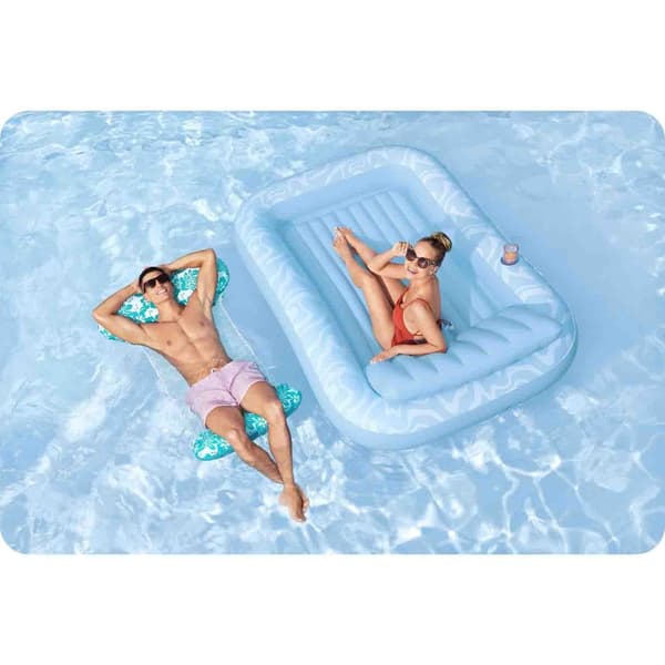 Oppustelig bademadras Comfort Plush Bestway 43839