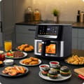 Miniatyrbillede 4 af 11: Airfryer Berdsen BD-655 sort