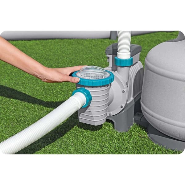 Sandpumpe til pools 11355 L/h Bestway 58486 + multifunktionelle tabletter