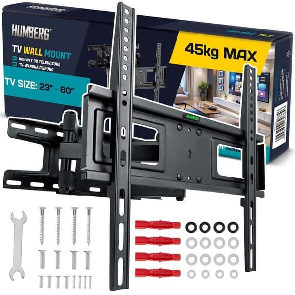 TV beslag 23-60 tommer Humberg 45 kg