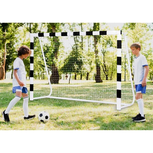Fodboldmål 300 x 200 x 90 cm NS-465 sort og hvid