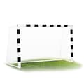 Miniatyrbillede 10 af 11: Fodboldmål 300 x 200 x 90 cm NS-465 sort og hvid