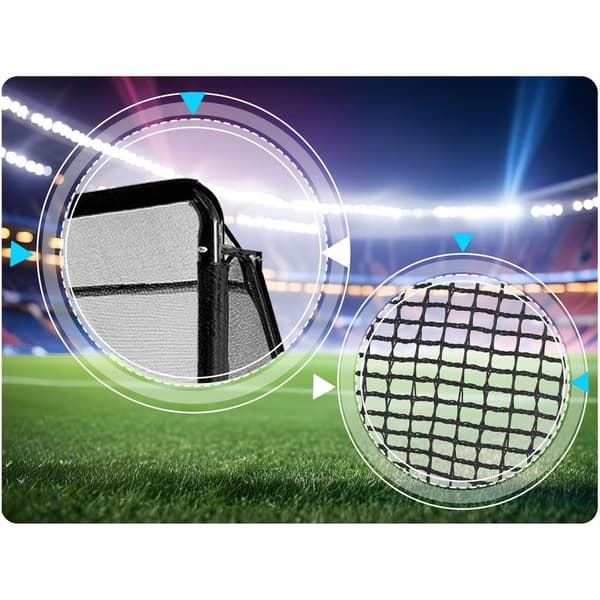 Fodboldmål 300 x 200 x 90 cm NS-497 sort