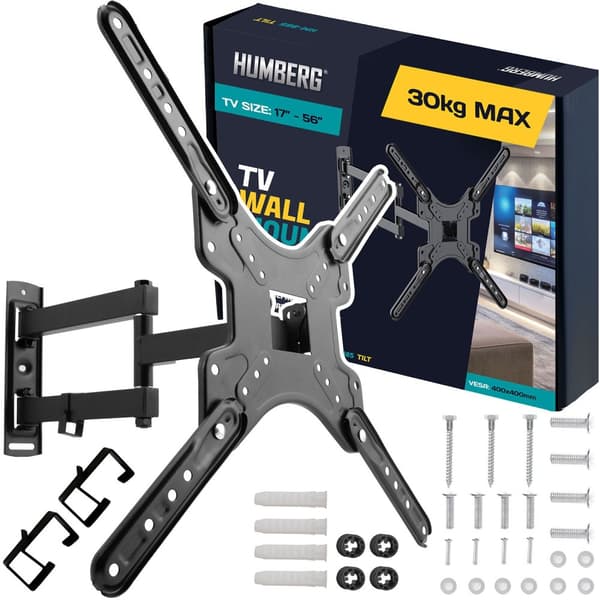 TV beslag 17-56 tommer Humberg 30 kg