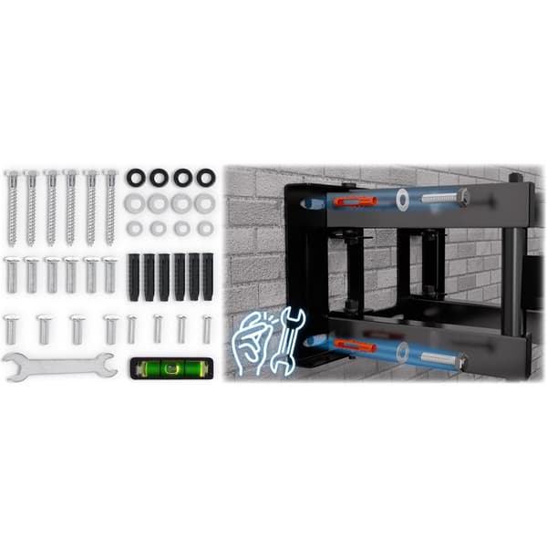 TV beslag 25-70 tommer Humberg 50 kg