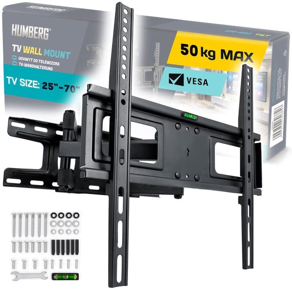 TV beslag 25-70 tommer Humberg 50 kg