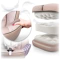 Miniatyrbillede 3 af 11: Nukido Aero Line Beige Autostol 0-36kg ISOFIX