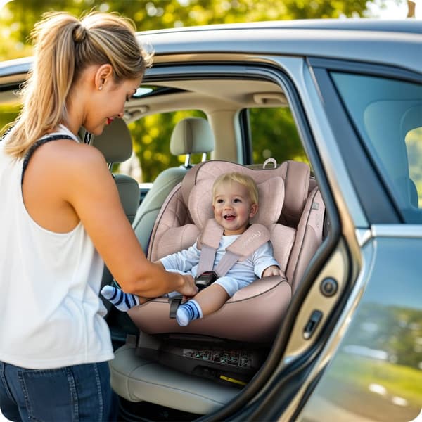 Nukido Aero Line Beige Autostol 0-36kg ISOFIX