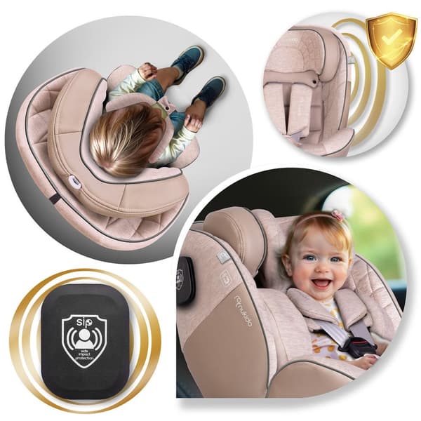 Nukido Aero Line Beige Autostol 0-36kg ISOFIX