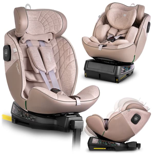 Nukido Aero Line Beige Autostol 0-36kg ISOFIX