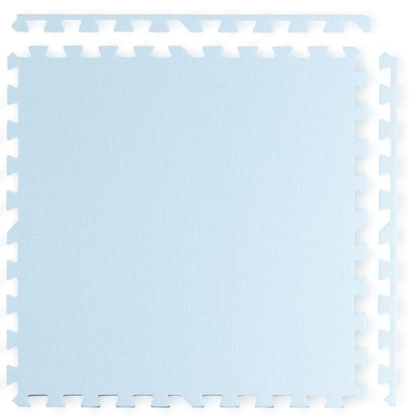 Ricokids iso vaahtomuovi pulmamatto 60x60 cm 4 kpl sinivalkoinen
