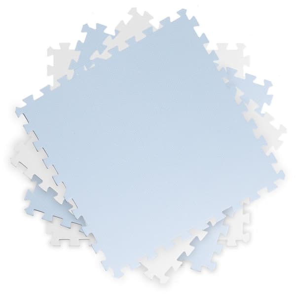 Ricokids iso vaahtomuovi pulmamatto 60x60 cm 4 kpl sinivalkoinen