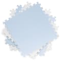 Pikkukuva 5 / 9: Ricokids iso vaahtomuovi pulmamatto 60x60 cm 4 kpl sinivalkoinen