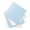 Pikkukuva 6 / 9: Ricokids iso vaahtomuovi pulmamatto 60x60 cm 4 kpl sinivalkoinen