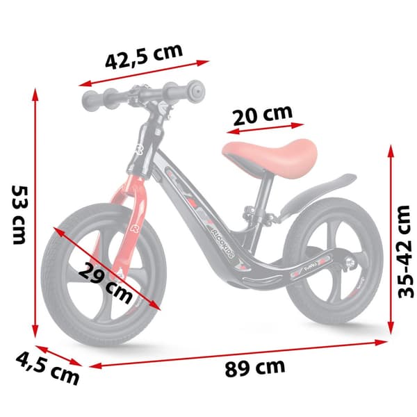 Balancecykel til børn Ricokids FUNNU