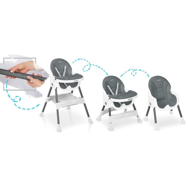 Ricokids Mani fødestol grå