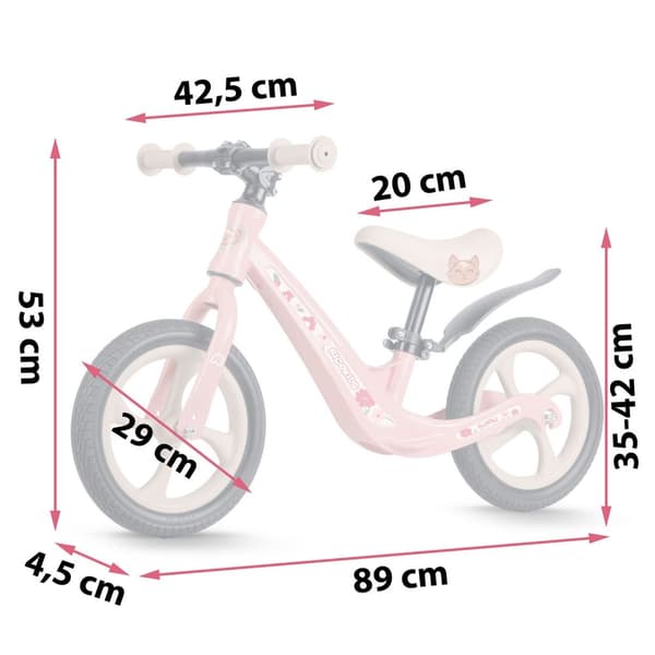 Balancecykel til børn Ricokids FUNNU