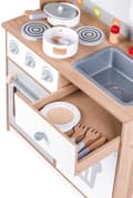 Miniatyrbillede 7 af 10: Legekøkken i træ til børn med ekstra tilbehør, ECOTOYS