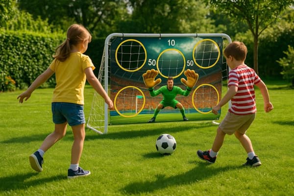 Fodbold Træningsmål med Målark 180x122 cm MultiGarden