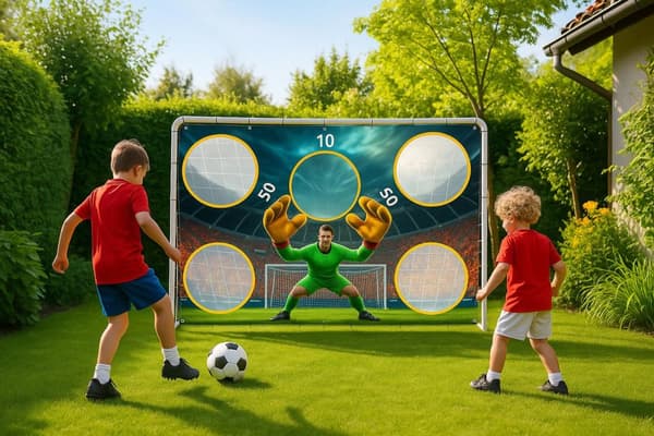 Fodbold Træningsmål med Målark 180x122 cm MultiGarden
