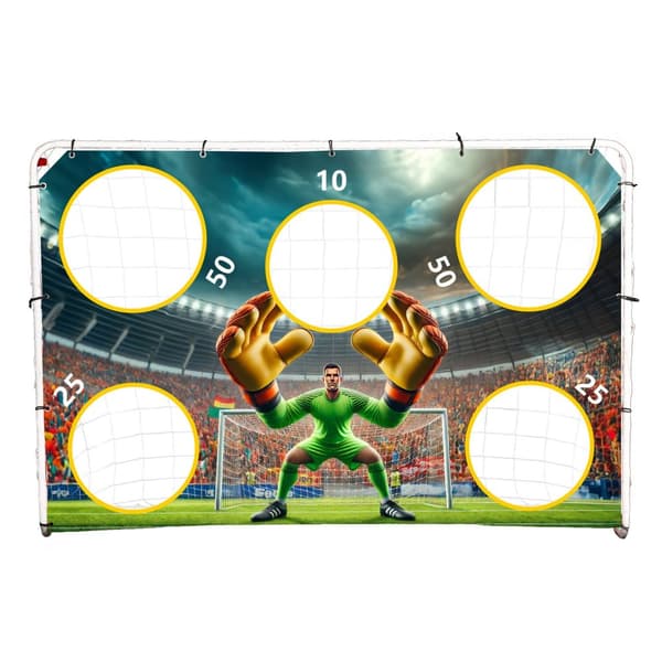 Fodbold Træningsmål med Målark 180x122 cm MultiGarden