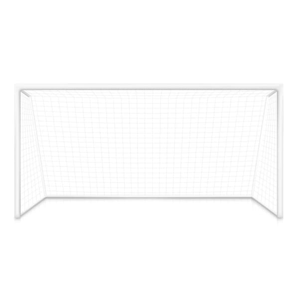 Fodbold Træningsmål med Net 180x120 cm Sort og Hvid MultiGarden