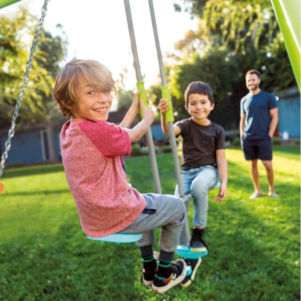 Double Garden Swing leikkisetti lapsille Glider INTEX 44120