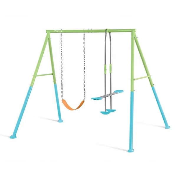 Double Garden Swing leikkisetti lapsille Glider INTEX 44120