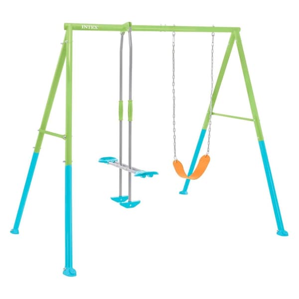 Double Garden Swing leikkisetti lapsille Glider INTEX 44120