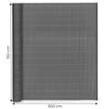 Pikkukuva 10 / 10: Kaksipuolinen bambumatto 150x300 cm parvekkeelle, terassille, aidalle antrasiittinen monipuutarha