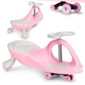 Miniatyrbilde 1 av 9: Wiggle bil ride-on leketøy LED hjul rosa ECOTOYS
