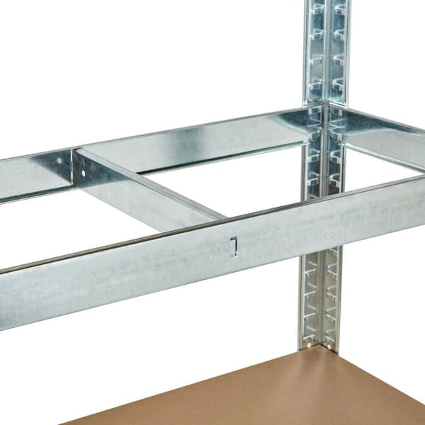 Opbevaringsstativ 180x90x40 cm Galvaniseret stål, 5 hylder, 875 kg Kapacitet ModernHome