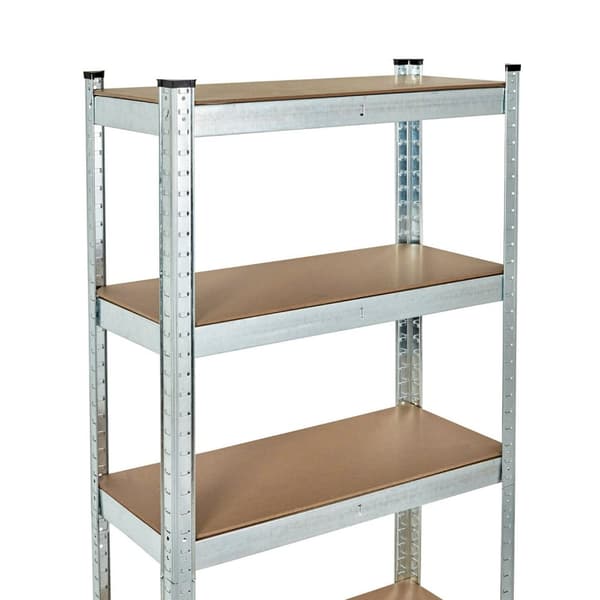 Opbevaringsstativ 180x90x40 cm Galvaniseret stål, 5 hylder, 875 kg Kapacitet ModernHome