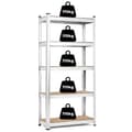 Miniatyrbilde 5 av 9: Oppbevaringsstativ 205x120x45 cm Galvanisert stål, 5 hyller, 875 kg Kapasitet ModernHome