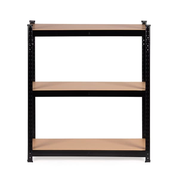 Metalopbevaringshylde 180x90x30 cm til garage eller kælder, 5 hylder, 875 kg Kapacitet ModernHome