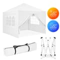 Miniatyrbillede 1 af 10: Havepavillontelt 3x3 m Pop-Up med 4 Sidevægge MultiGarden