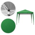Miniatyrbild 8 av 10: Trädgårdspaviljongtält 3x3 m Pop-Up med 4 sidoväggar MultiGarden