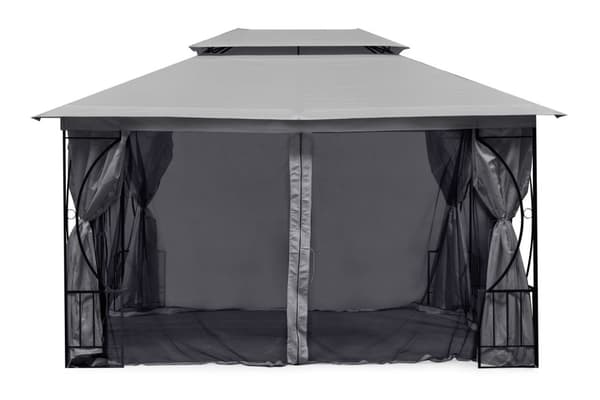 Myggnett til hagepaviljong 3x4 m med glidelåslukking MultiGarden