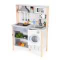 Miniatyrbilde 4 av 10: Kids Play Kitchen med lyder, LED, ovn, vaskemaskin og tilbehør ØKOLEKER