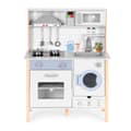 Miniatyrbilde 2 av 10: Kids Play Kitchen med lyder, LED, ovn, vaskemaskin og tilbehør ØKOLEKER