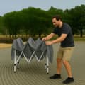 Miniatyrbillede 7 af 10: Havepavillontelt 3x3 m Pop-Up med 4 Sidevægge MultiGarden