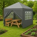 Miniatyrbillede 2 af 10: Havepavillontelt 3x3 m Pop-Up med 4 Sidevægge MultiGarden