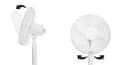 Miniatyrbillede 9 af 10: Gulvblæser stående ventilator 45W – 3 tilstande, 5 blade, timer, fjernbetjening