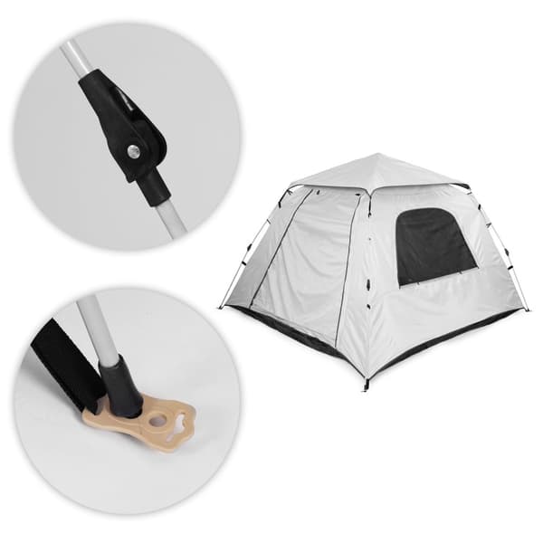 Pop-Up Campingtelt for 4 Personer Igloo 1500 mm Vanntett MultiGarden