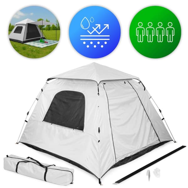 Pop-Up Campingtelt for 4 Personer Igloo 1500 mm Vanntett MultiGarden